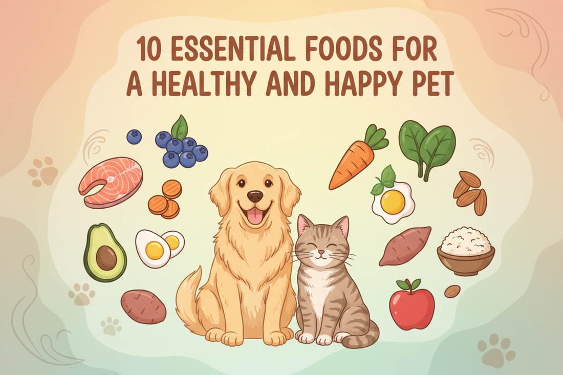 10 Essential Foods for a Healthy and Happy Pet