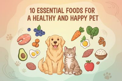 10 Essential Foods for a Healthy and Happy Pet