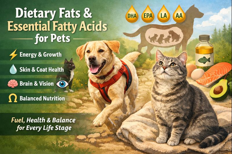 Explore In Depth Why Fats are Important for Dogs and Cats
