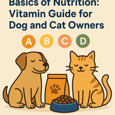 Basics of Nutrition: Vitamin Guide for Dog and Cat Owners