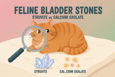 Not All Bladder Stones Are Alike: Struvite vs. Calcium Oxalate