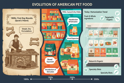 History and Pet Food in the USA