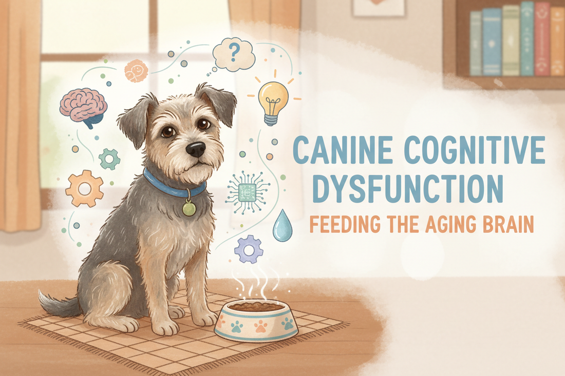 Doggy Dementia Is Real: Feeding the Aging Brain