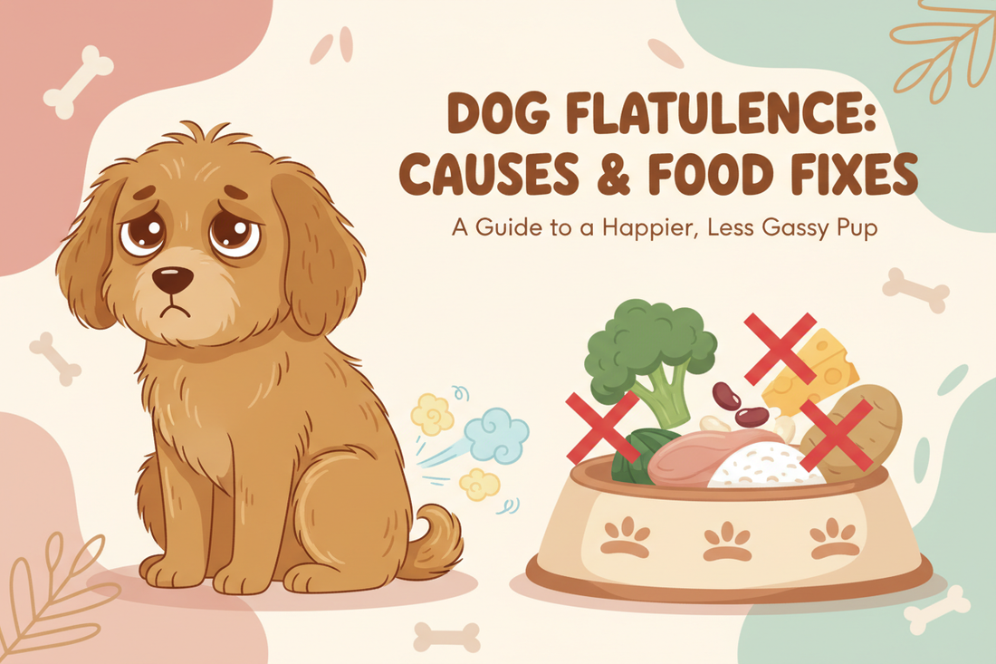 Clearing the Air: Why Your Dog Is So Gassy, and What to Feed Instead