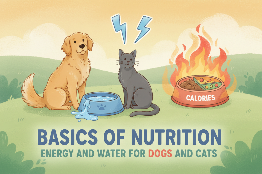Basics of Nutrition: Energy and Water Guide for Dog and Cat Owners