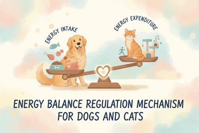 Energy Balance Regulation Mechanism for Dogs and Cats