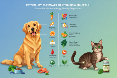 Explore the Importance of Vitamins and Minerals for Dogs and Cats in Depth