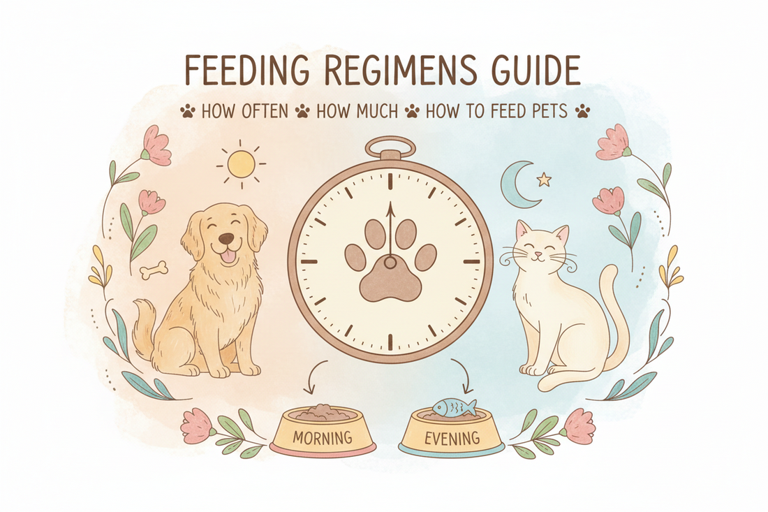 How Often, How Much, and How? A Pet Parent's Guide to Feeding Regimens