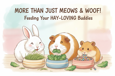 Beyond Cats and Dogs: Feeding Rabbits, Guinea Pigs, and Other Small Pets