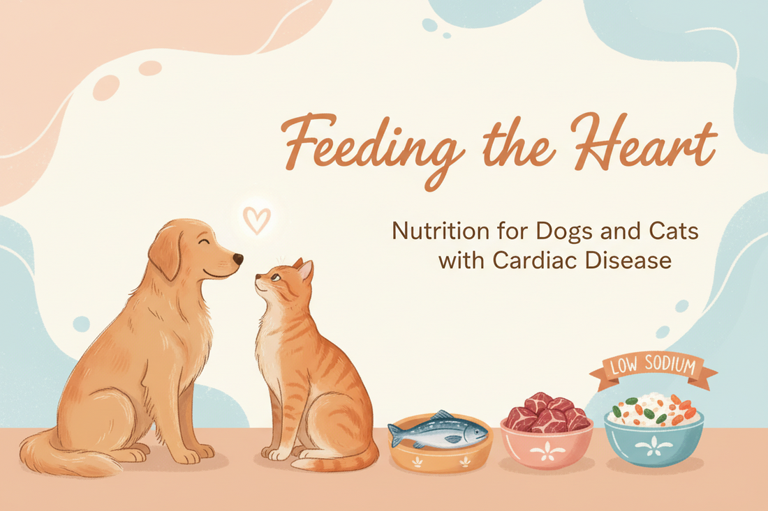 Feeding the Heart: How Nutrition Supports Dogs and Cats with Cardiac Disease
