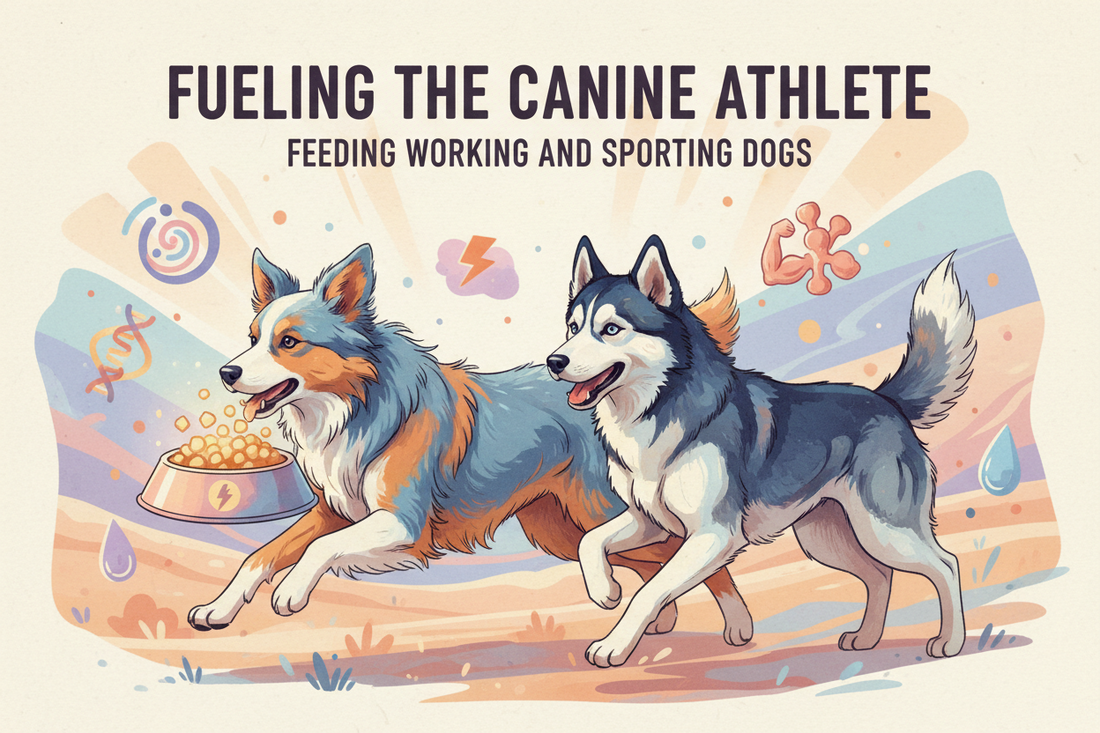 Fueling the Canine Athlete: A Guide to Feeding Working and Sporting Dogs