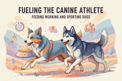 Fueling the Canine Athlete: A Guide to Feeding Working and Sporting Dogs