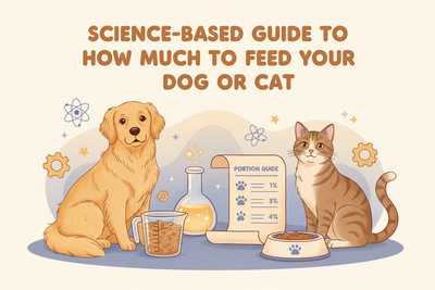 How Much Should You Feed Your Dog or Cat? A Science-Based Guide