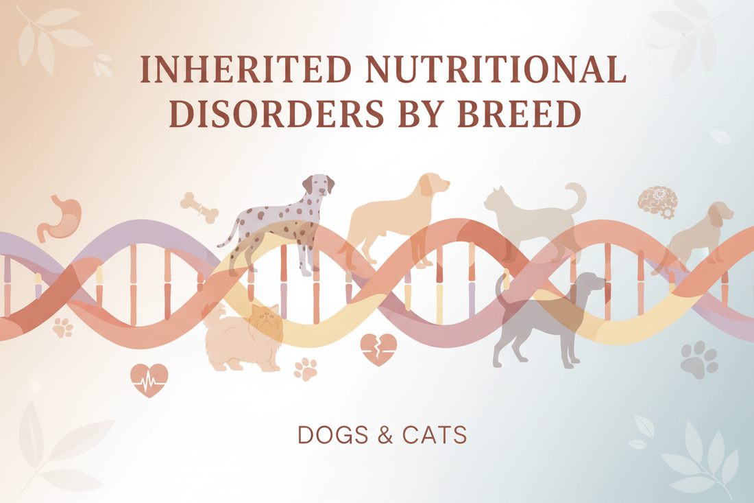 Written in the Genes: Inherited Nutritional Disorders by Breed of Cats and Dogs