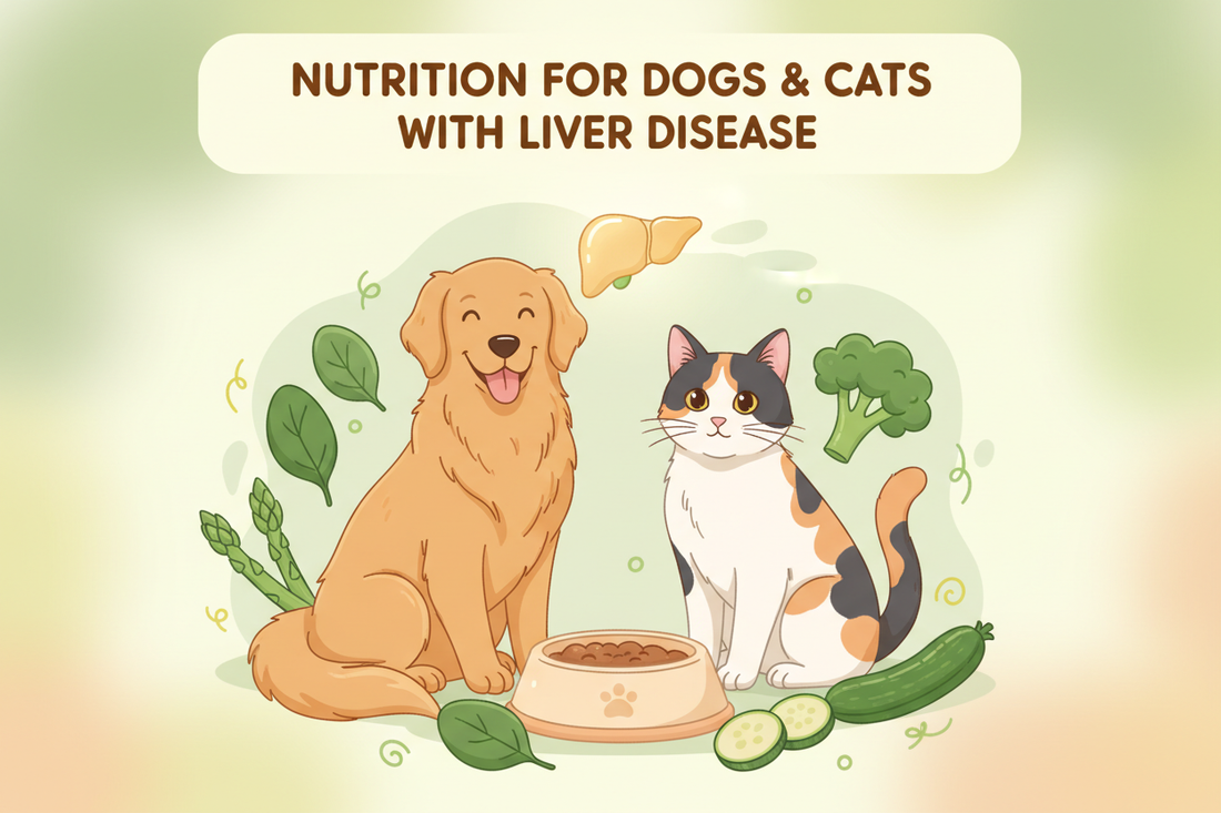 Feeding the Liver: Nutrition for Dogs and Cats with Liver Disease