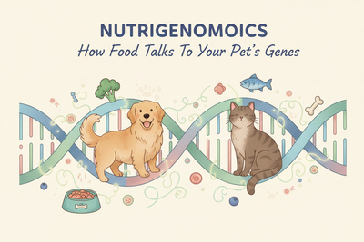 How Food Talks to Your Pet’s Genes: The Science of Nutrigenomics