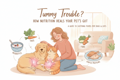 When Your Dog or Cat Has Tummy Trouble: How Nutrition Helps Heal the Gut