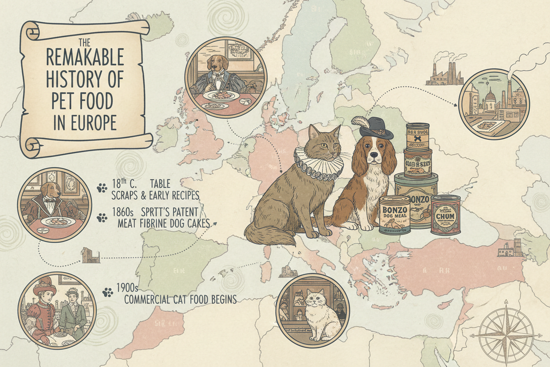 The Remarkable History of Pet Food in Europe