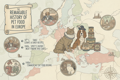 The Remarkable History of Pet Food in Europe