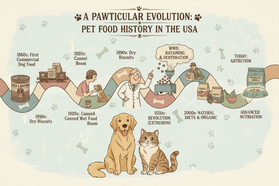 History and Pet Food in the USA