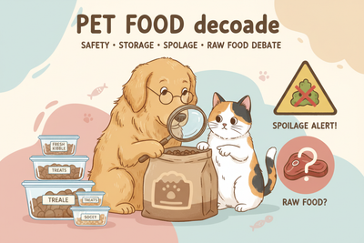 Is Your Pet’s Food Safe? Storage, Spoilage, and the Raw Debate