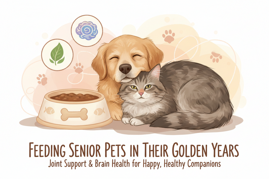Feeding the Golden Years: A Pet Parent's Guide to Senior Dog and Cat Nutrition