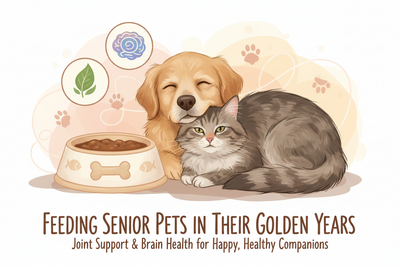 Feeding the Golden Years: A Pet Parent's Guide to Senior Dog and Cat Nutrition