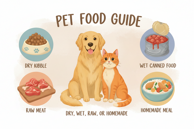 Dry, Wet, Raw, or Homemade? A Pet Parent's Guide to Every Type of Pet Food