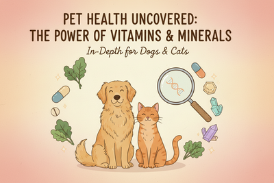 Explore the Importance of Vitamins and Minerals for Dogs and Cats in Depth